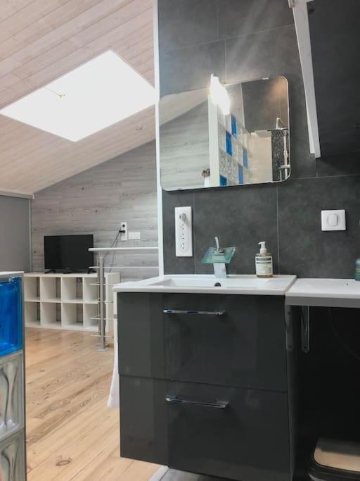 Duplex Atypique 20' De Toulouse Apartment Leguevin Luaran gambar