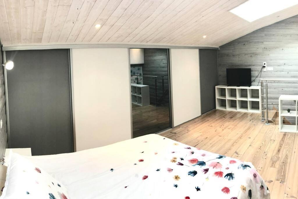 Duplex Atypique 20' De Toulouse Apartment Leguevin Luaran gambar